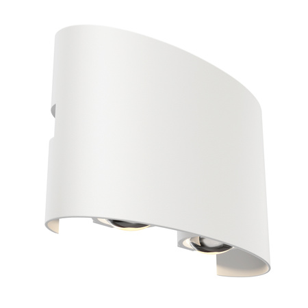 Kinkiet ogrodowy STRATO LED IP54 Maytoni biały O417WL-L4W3K