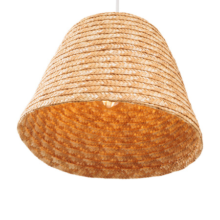 LAMPA WISZĄCA POT ze słomy pszennej MAXLIGHT P0582 