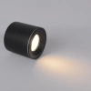 Tubka Luna 1xGU10 czarna IP65 CL0103-BK Yaskr do wnętrz jak i na zewnątrz