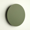 Zielony płaski okragły kinkiet podświetlający ściane o średnicy 30cm LUNA GREEN 3xG9 Tk Lighting 10957
