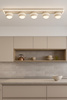 Lampa sufitowa - plafon piątka prosty Biarritz kaszmirowy Aviano Lighting 9047-613