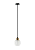 Lampa wisząca LAMEZIA Italux PND-67594-1-BRO+CL