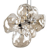 Lampa wisząca z pięknymi szklanymi kloszami LAVA BROWN 9xG9 Tk Lighting 11037
