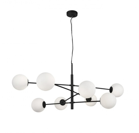 Lampa wisząca OVIEDO 8 BLACK AZzardo AZ4422