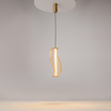 Złota druciana lampa wisząca LED 3000K Shadows of the past MOD263PL-L20BS3K Maytoni