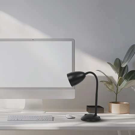 Lampka biurkowa LOGIC Black 1xE27 Milagro ML1635