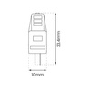 Żarówka LED 1,5W G4 12V 3000K Plastik Eko-Light EKZA1730