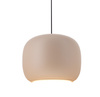Lampa wisząca jedynka Positano piaskowy nude Aviano Lighting 6026-119