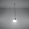 Lampa wisząca DIEGO 3 biała Sollux SL.0570