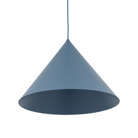 Lampa wisząca stożkowa 50cm CONO XL NAVY 1xE27 Tk Lighting 11416