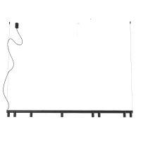 Lampa wisząca czarna podłużna 200cm FOURTY LINE LED Nowodvorski 12292