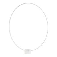 Kinkiet biały okrąg LED o średnicy 80cm VEXA WHITE 30W Tk Lighting 18308