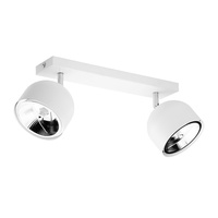 ALTEA WHITE LAMPA SUFITOWA 2 PŁ + ŻARÓWKI TK Lighting 6513