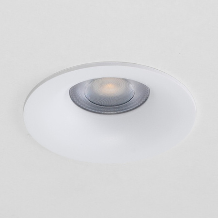 Białe okrągłe oczko sufitowe 8,5cm 4 barwy światła PUR 4CCT SWITCH WH Azzardo AZ6851