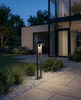 Ciemnoszara lampa ogrodowa LED 80cm BERGAMO GREY Kaja Lighting  K-8252