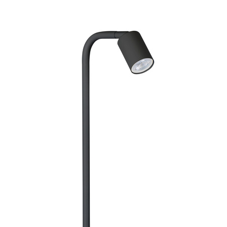 Prosta czarna lampa podłogowa punktowa 1xGU10 NEX BLACK Tk Lighting 16192