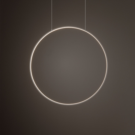 Lampa wisząca biały pionowy ring 60cm CIRCOLO LED M 3000K Nowodvorski 11605