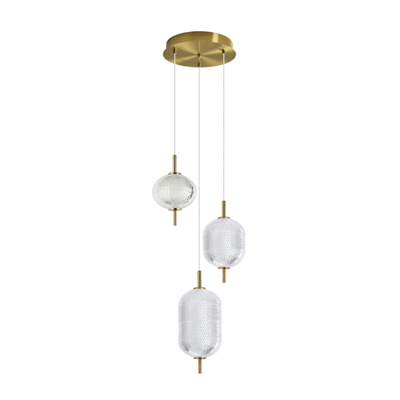 Lampa wisząca Corado LED 3000K Italux PND-81438-3-GD