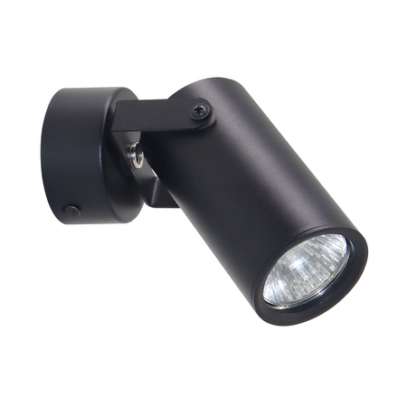 Gary lampa kinkiet czarny 1x15W GU10 klosz czarny Candellux 91-28112