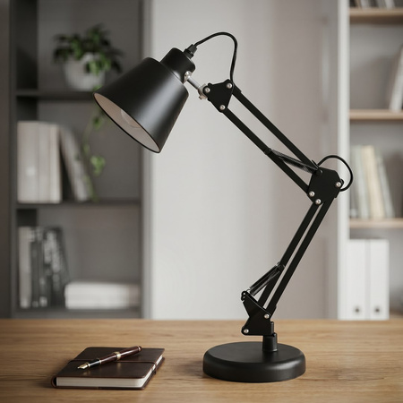 Lampka biurkowa Primus Czarny 1xE27 Milagro ML2941