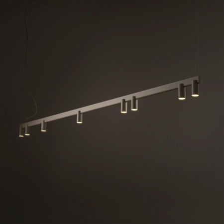 Podłużna lampa wisząca 200cm 8 tub na belce FOURTY LINE LED Nowodvorski 12291