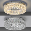 Chromowana okrągła lampa sufitowa 40cm KULUNKA LED 3000K z funkcją SwitchMo Just Light 15204-17