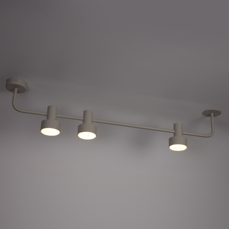 MONA 3 plafon szary beż Sigma 40906