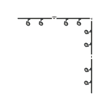 ZESTAW SZYNOPRZEWÓD jednoobwodowy GU10/ES111 Zuma Line 3590