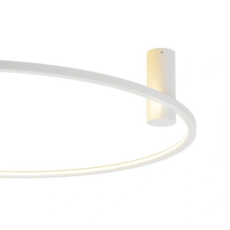 Plafon, lampa sufitowa biały duży okrąg 90cm IP44 Ringa L LED CL0112-L-WH Yaskr
