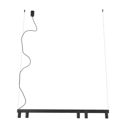 Lampa wisząca czarna FOURTY LINE LED 1200 Nowodvorski 12406
