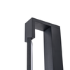 Czarny kinkiet do łazienki pionowy lub poziomy z ruchomym LED Flexia IP44 WL0121-M-BK Yaskr