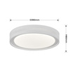 Plafon Ronda biały LED CCT Light Prestige LP-9587/1C-40 WH
