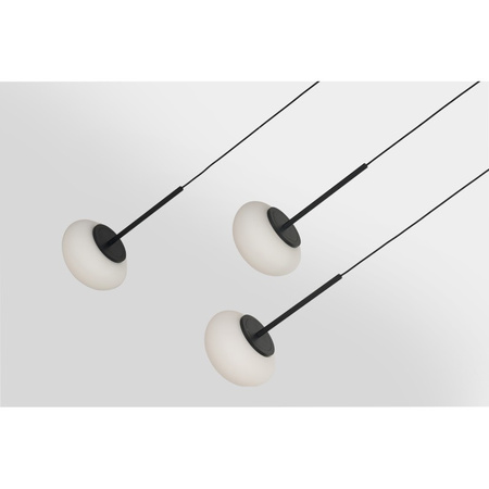 Lampa wisząca kaskadowa LED 3000K SERENITY 12 BK AZZARDO AZ6534