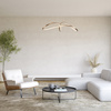 Lampa wisząca CURVE GOLD LED Maytoni MOD156PL-L52G4K