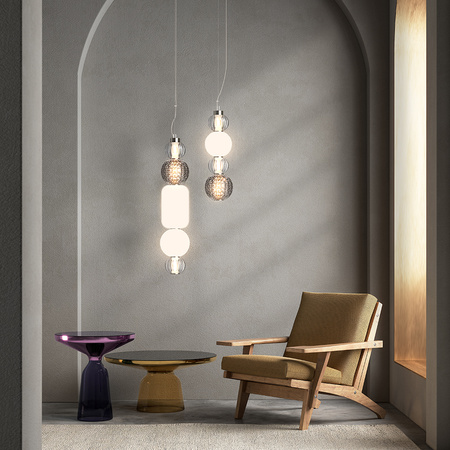 Lampa wisząca KOŁNIERZ LED Maytoni P069PL-L17CH3K