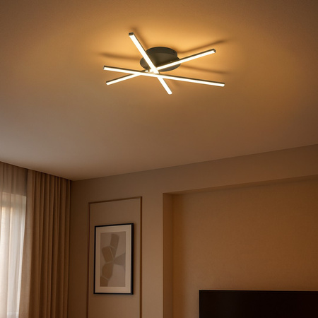 Energooszczędna lampa sufitowa LED Stick 12W 4000K – nowoczesne oświetlenie wnętrza Milagro ML1850