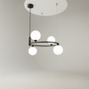 Lampa wisząca RING 4 Maytoni MOD013PL-04B