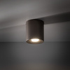 Okragła tuba o średnicy 11cm w odcieniu brązu ORION M NEW BROWN 1XGU10 Tk Lighting 11341
