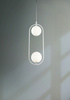 Lampa wisząca RING Maytoni biała MOD013PL-02W