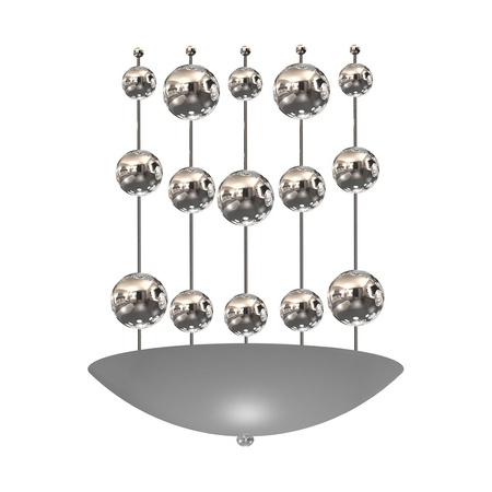 KINKIET PERLA SILVER 10W LED ML855