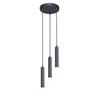 Lampa wisząca Filano 3xG9 Italux PND-33574-3-BK