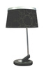 IMPRESJA LAMPA 1*60W E27 CZARNA CHROM Candellux 41-45310