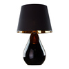 Lampka stołowa LACRIMA BLACK/GOLD TK Lighting 5454