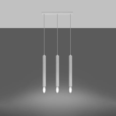 Lampa wisząca WEZYR metal szkło Sollux Lighting SL.0959 SL.0962