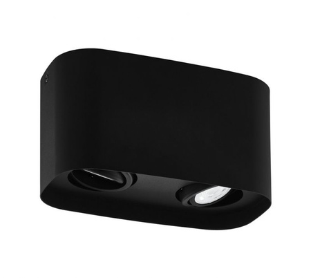 Lampa sufitowa oprawa czarna CAMINALES-Z Eglo 99674 sterowana pilotem funkcja smart