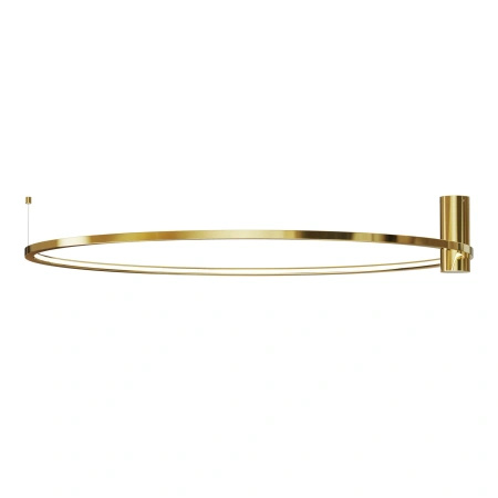 Plafon, lampa sufitowa złoty duży okrąg 90cm IP44 Ringa L LED CL0112-L-GD Yaskr