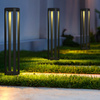 Szara lampa zewnętrzna kolumna LED 80cm 3000K Royal Mile O019FL-L12GR3K Maytoni