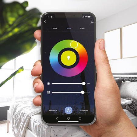 Żarówka LED sterowana aplikacją Wi-FI GU10 5W Smart Tuya RGB+CCT+DIM Eko-Light EKSM6673
