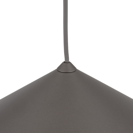 Lampa wisząca stożek w kolorze brązowym 50cm LUME XL NEW BROWN 1xGX53 Tk Lighting 11272