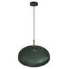 Lampa wisząca LINCOLN GREEN/GOLD 1xE27 45cm MLP7900